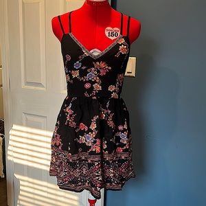 Floral mini dress